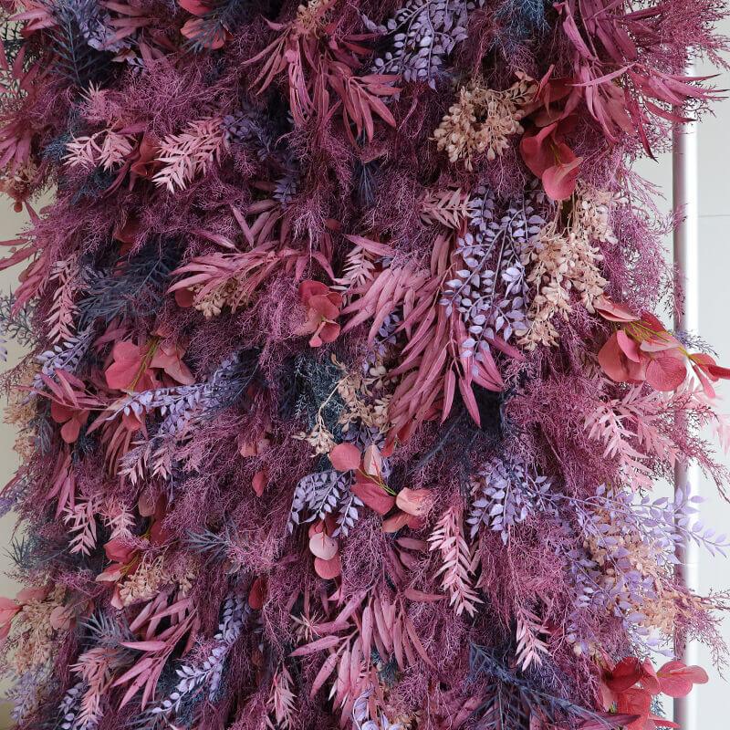 3D Artificial Purple Spruce Leaf Wedding Decoration | Uflower